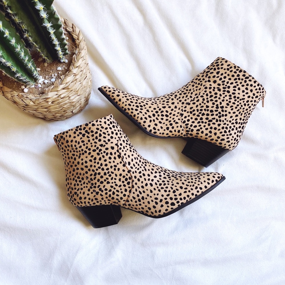 Cheetah Print Boots